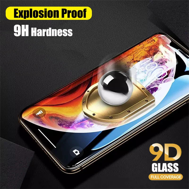 Бронированное стекло Защитная пленка для iPhone 6 S XS Max 7 8 Plus XR 6 S экранная защита 10xs 10 X R закаленное стекло защитный лист SX RX