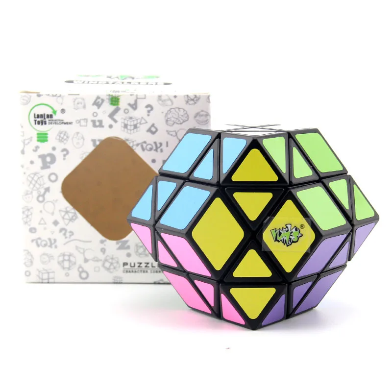 

Blue Twelve Axis Twelve Rhombohedral Abnormity Cube Helicopter Three Layer 12 Rhombohedral Educational Toy RUBIK'S CUBE Wholesal