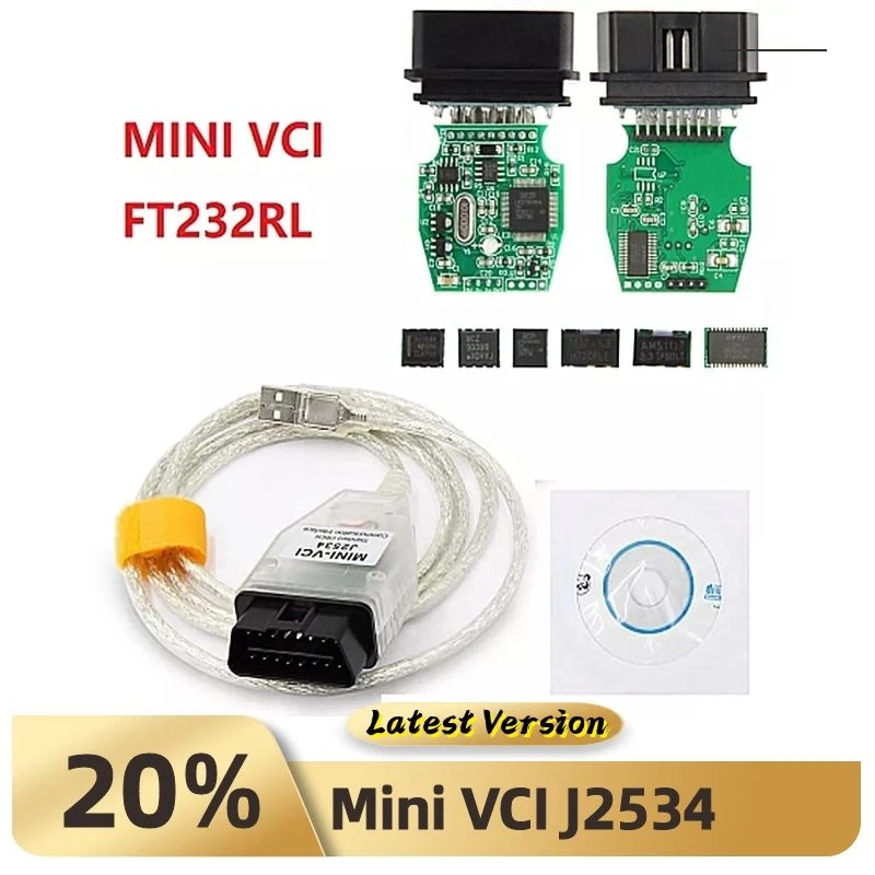 mini vci j2534 toyota tis techstream cable car obd2 diangostic cable mini vci j2534 toyota tis techstream cable car obd2 diangostic cable