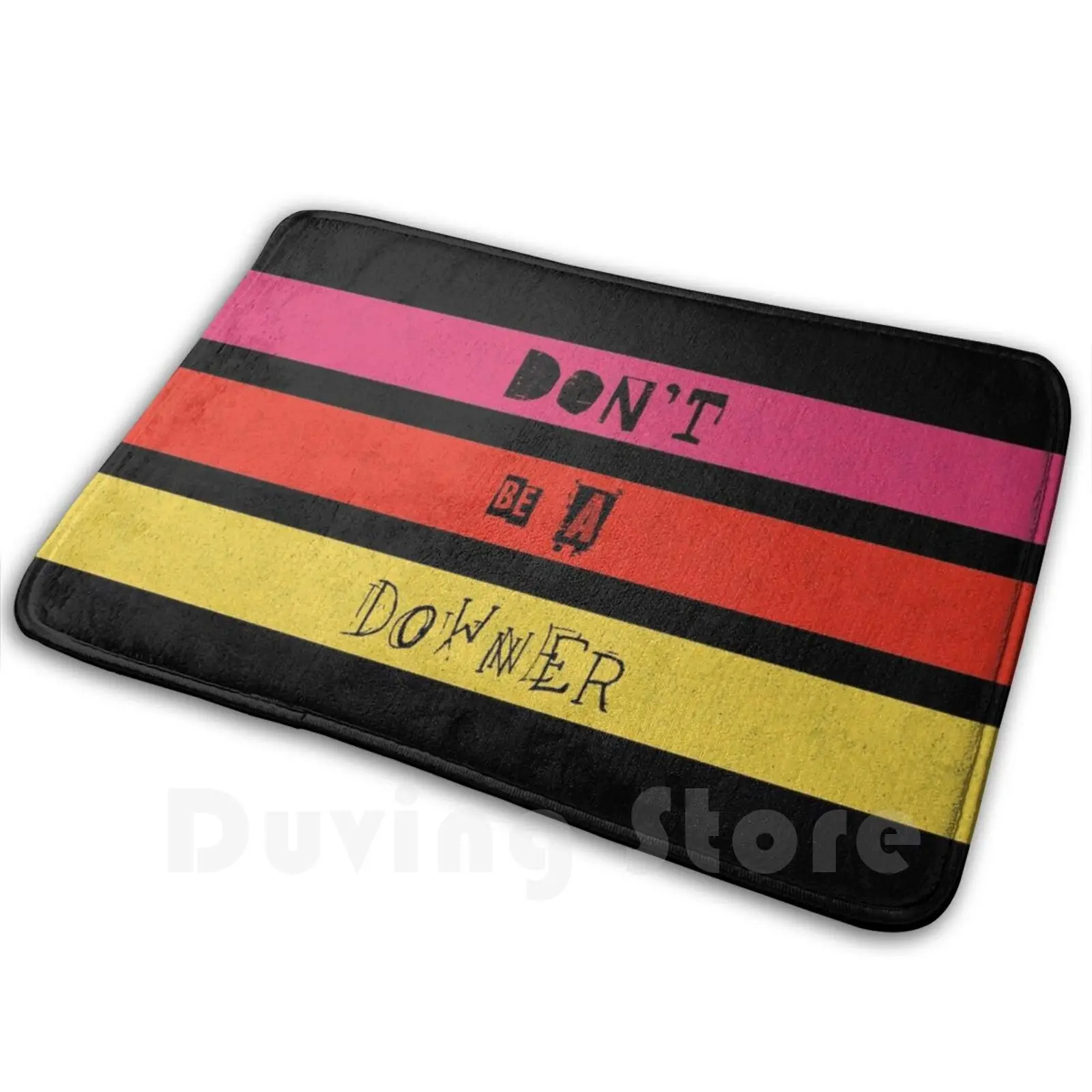 Non Essere Un Downer Tappeto Tappeto Tappeto Cuscino Morbido Siamo Felici Pochi Videogiochi Gioco Non Essere Un Downer Downer