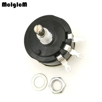 

MCIGICM wx050 WX112 5W 6mm Round Shaft Rotary Wire Wound Potentiometer 4.7K ohm