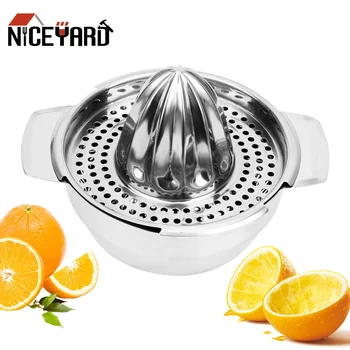 

Multi-Function Juicer Machine Stainless Steel Manual Juicer Manual Citrus Juicer Hand Orange Lemon Fruit Press Squeezer