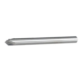 

3-Flutes 50mm Carbide Chamfer End Mill 4mm Shank For Aluminum CNC Router Bits