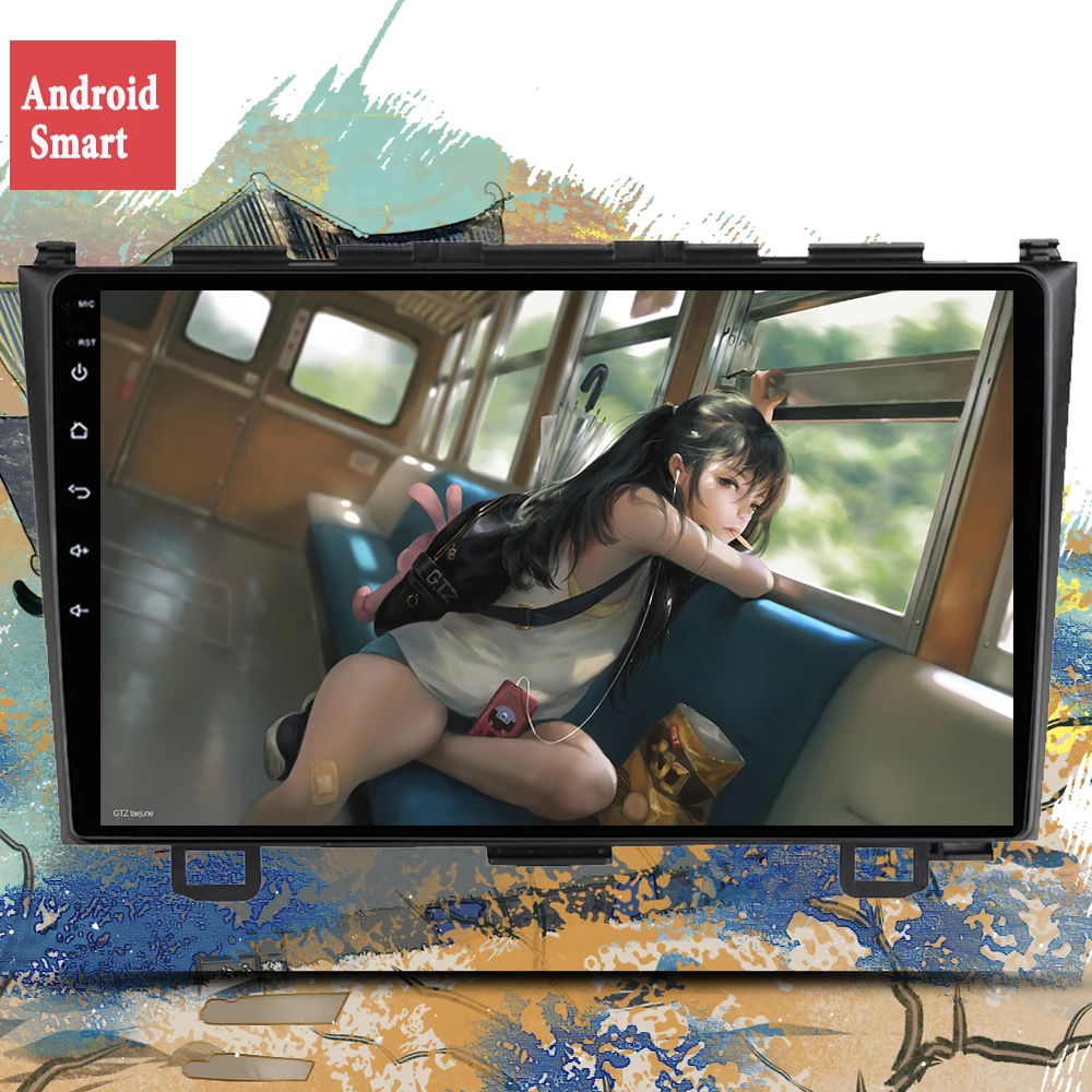 

Автомагнитола 2 din, 9 дюймов, Android 13,0, 8 ГБ, мультимедийный проигрыватель, автомобильное радио для Honda CRV CR-V 2006, 2007, 2008-2011, автомобильное головное устройство с Wi-Fi