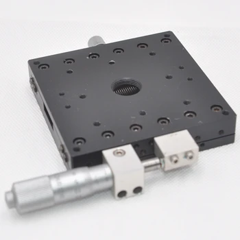 

CHUO LS-947-R1 manual linear guide type fine-tuning slide table travel 7.5mm aluminum