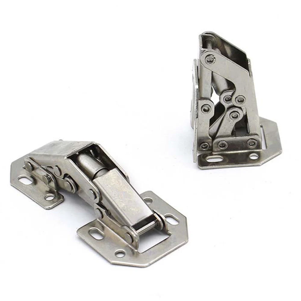

Punch-Free Hinges Folding Universal Open-Hole Hinges Concealed Kitchen Cabinet Cupboard Sprung Door Hinges