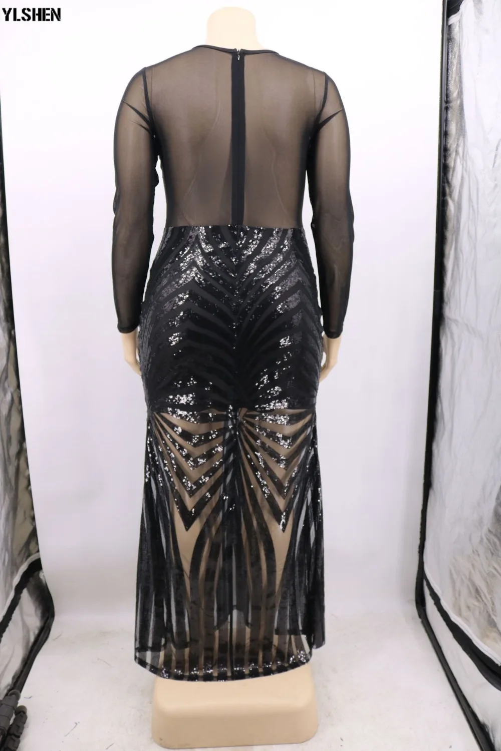 Party African Dress Dashiki African Dresses for Women Basin Riche Africa Clothes Slim Long Sleeve Robe Africaine Femme 2019 13