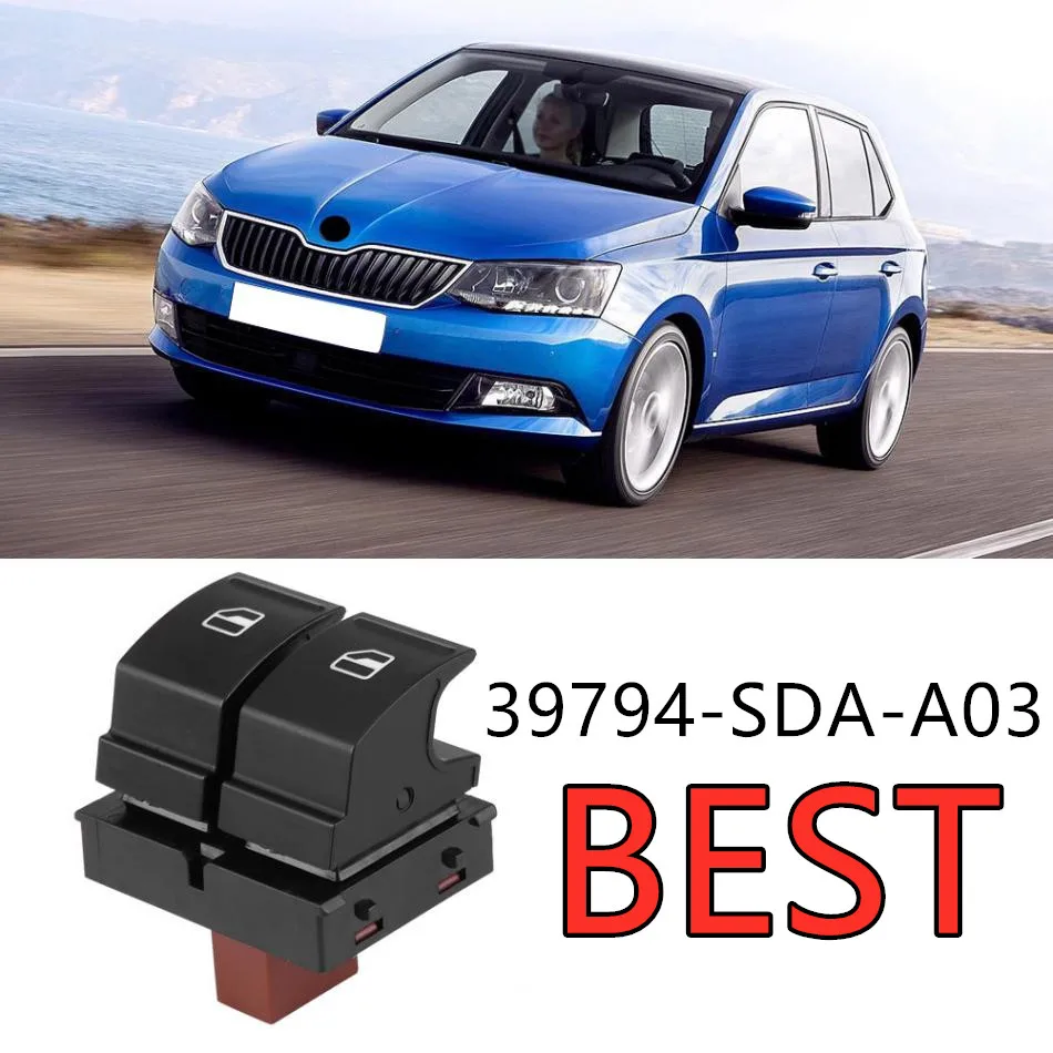 Новый электронный переключатель управления окном для SKODA YETI FABIA MK2 OCTAVIA 2 ROOMSTER 1Z0 959