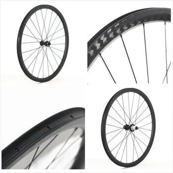 

Center-Lock Gravel-Wheel Tubeless Carbon Light-Weight 33mm Cyclocross Super-Stifiness Bicycle Road Disc Wheelset
