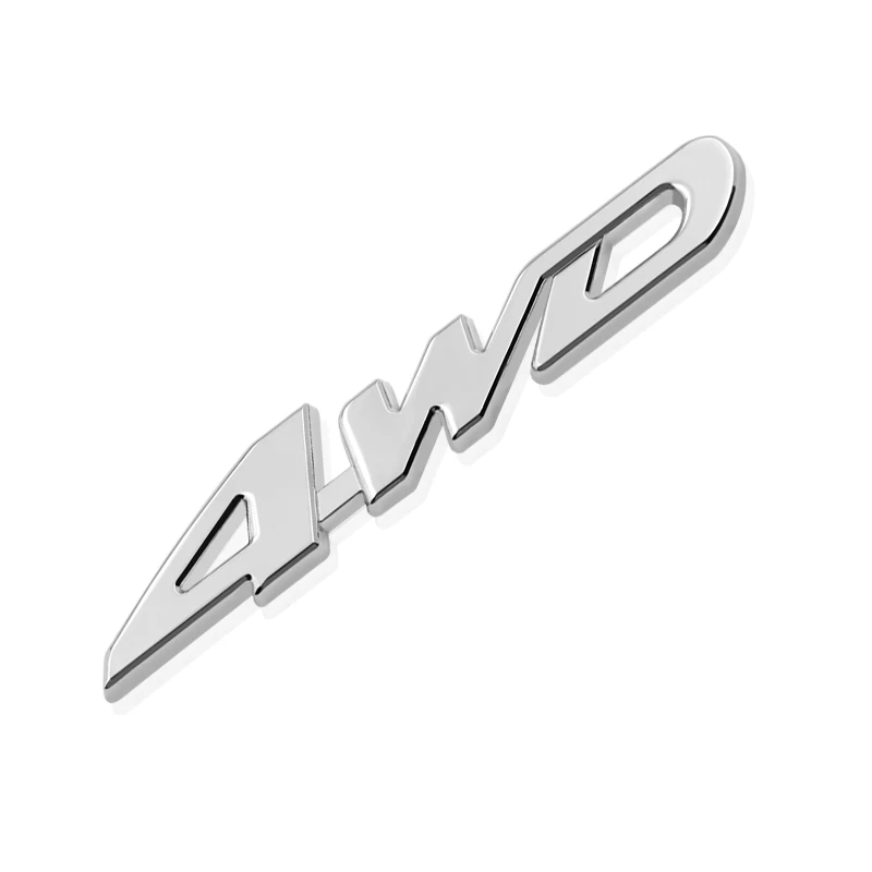 Автомобильный Стайлинг 3D металлическая наклейка 4WD 3D хромированная Автомобильная задняя дверь все колеса авто наклейка багажник эмблема для багажника значок наклейка