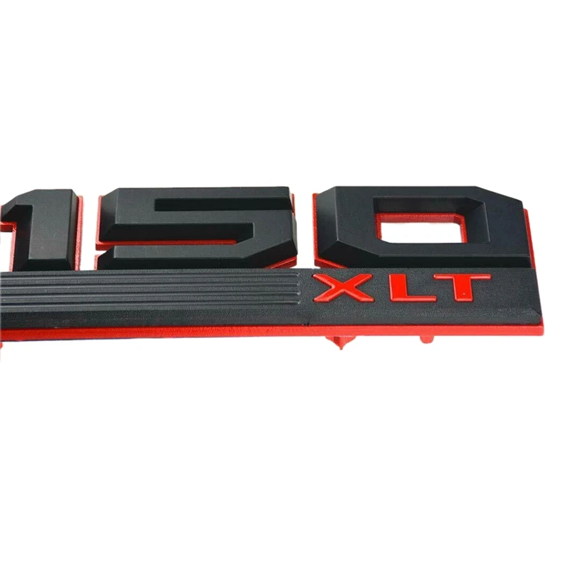 1 пара для F-150 XLT L& R крыло эмблема матовый черный для Ford F-150