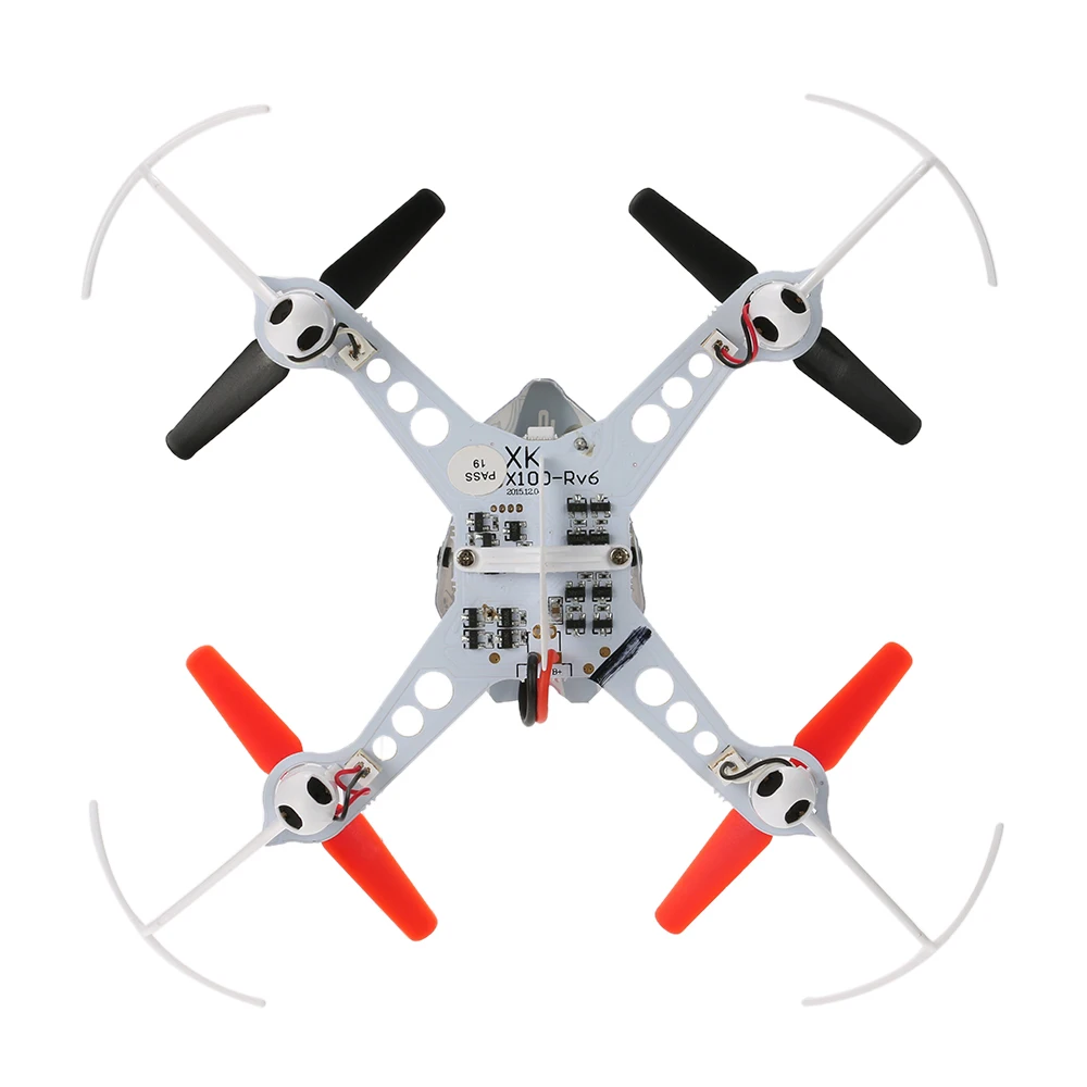 XK X100 ловкость 2,4G 3D 6G режим Крытый Дрон RC Квадрокоптер поддержка S-FHSS с перевернутым полетом BNF