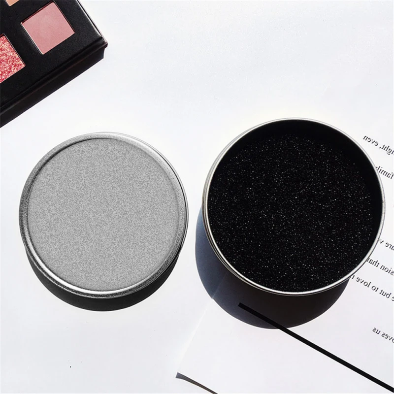 

Make Up Brush Cleaning Tool Cosmetic Brush Dry Wash Box Sponge Makeup Brush Cleaner Scrubbing Tool Convenient and Quick Cleaning