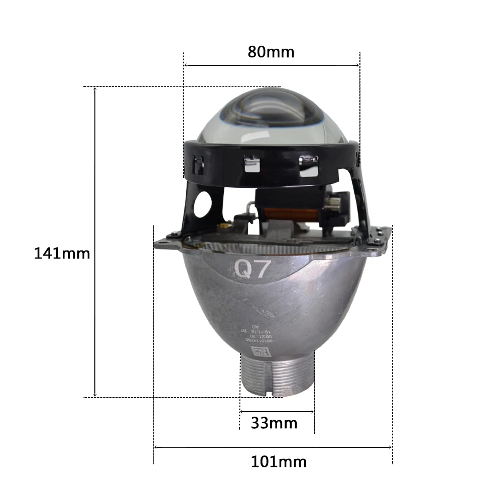 3,0 дюймов Q7 Биксеноновая линза проектора Koito q5 Модифицированная Автомобильная фара модифицированный аксессуар для универсальных автомобилей useD2S D2H Ксеноновые лампы
