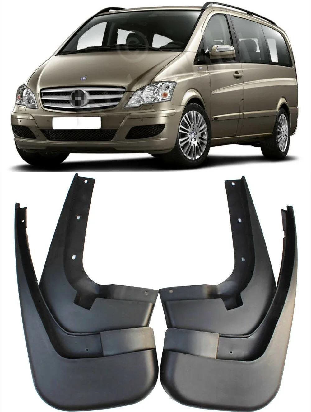 

Брызговики для Mercedes Benz Vito Benz Viano (W639) 2006 ~ 2015, брызговики, аксессуары для шин