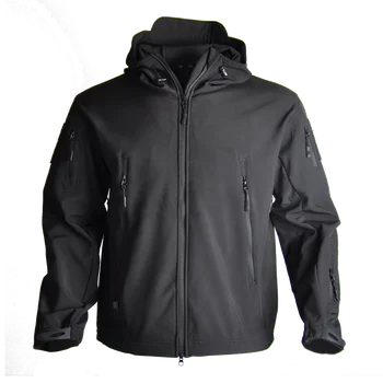 

TOtrait Army Shark Skin Soft Camouflage and Jacket Waterproof Fleece Hunting Clothes Fishing Hiking Jacket Winter Coat Military