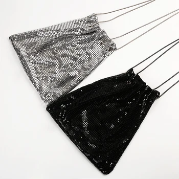 

Luxury Designer Women Shoulder Bag Soft Silver Handbag Large Capacity Shopping Bag bolsa feminina