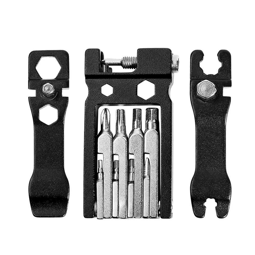 

Pocket 20-in-1 Multi-function Cycle Bike Bicycle Repair Kit Bicycle Repair Tool Multitool Hand Tools Accessories Repair Tool