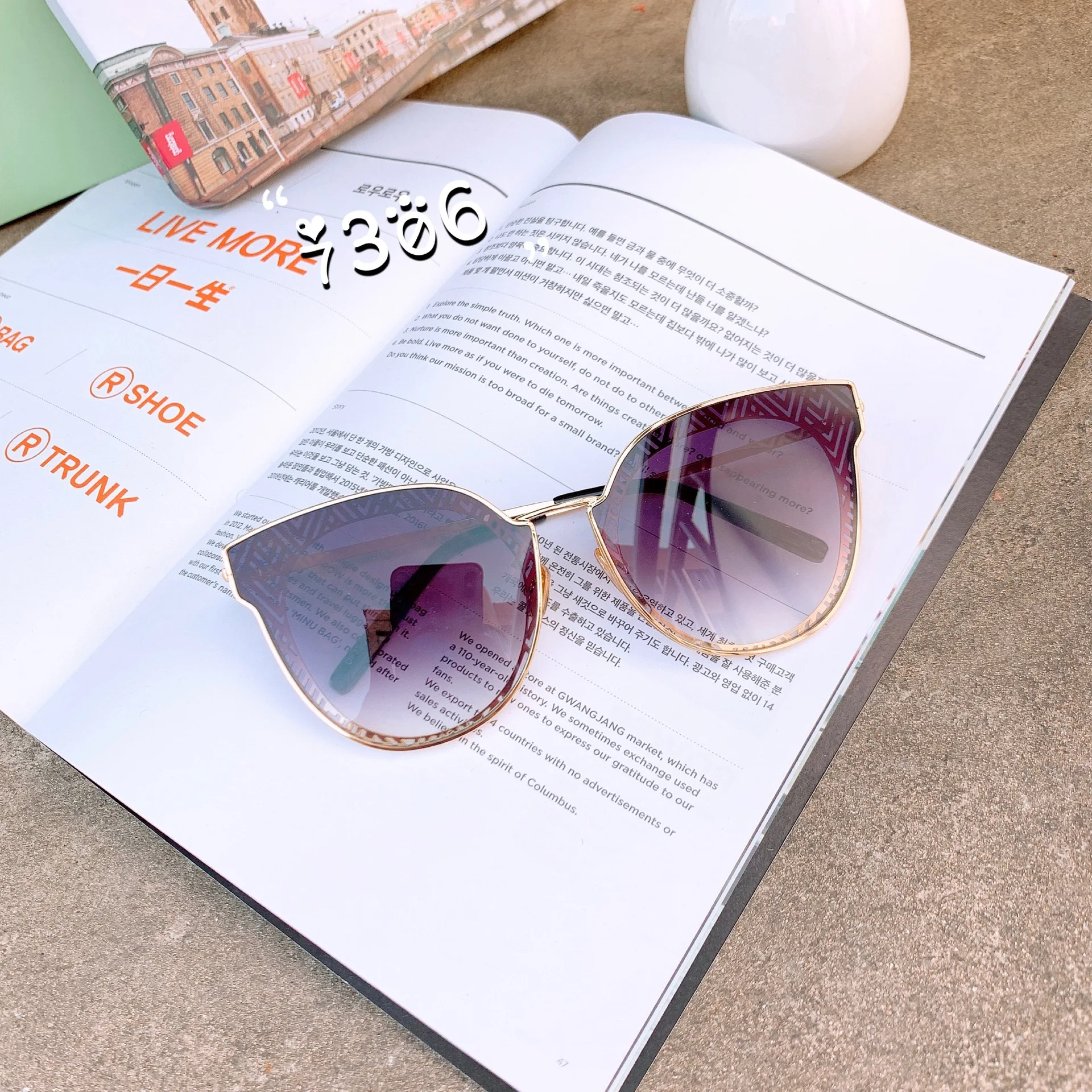

2020 New Vintage Big Frame Sunglasses Men Women Gradient Lens Driving Sun Glasses UV400 Oculos De Sol Feminino