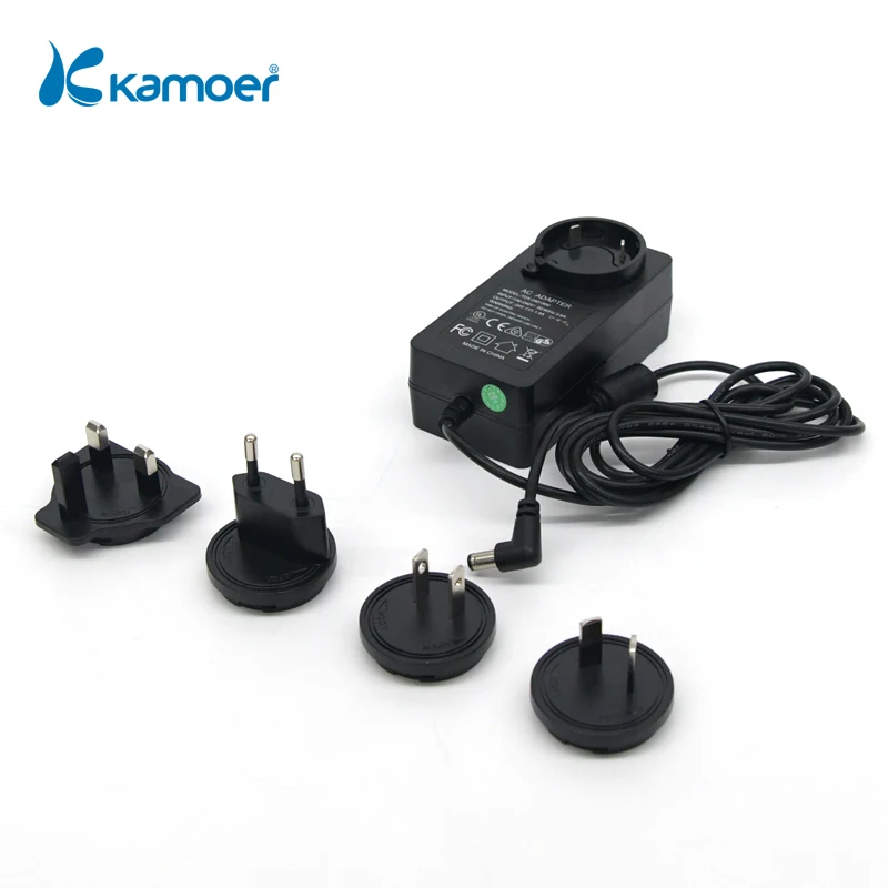 Kamoer 24v 1.9a Conversor de Energia Giratória para Eua Reino Unido ue au Plug Usando em Fx-stp X2sr x1 Pro t2