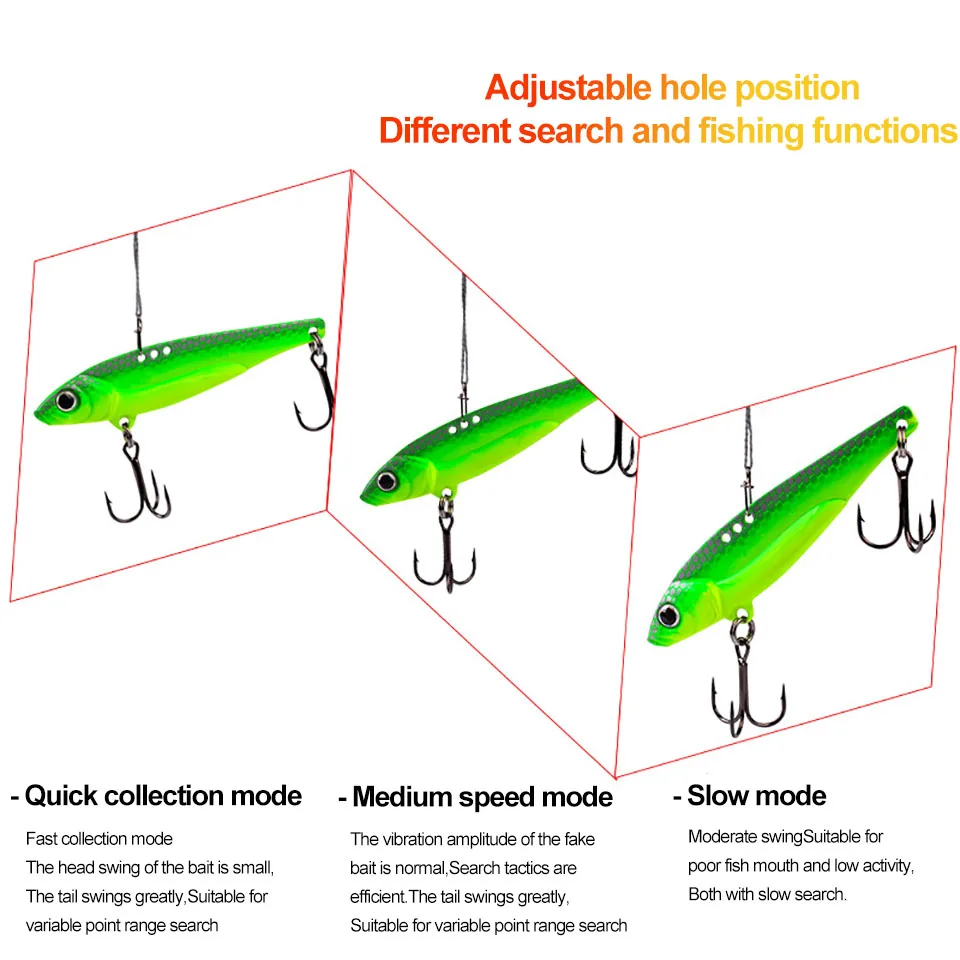 1PCS 7G/12G/17G VIB Vibration Sinking Metal Hard Bait 3D Eyes