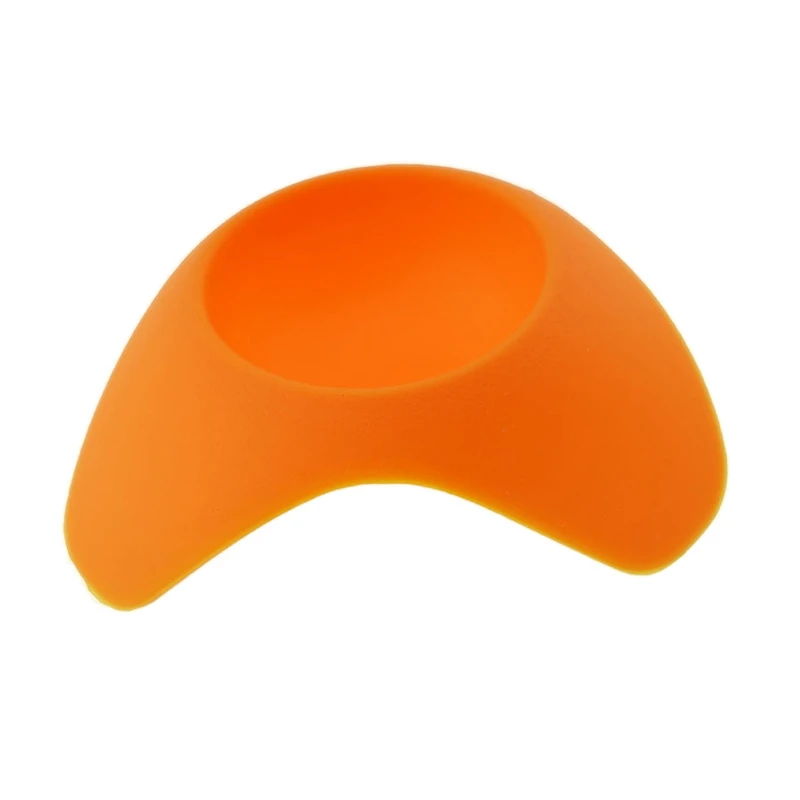 Orange Лидер продаж, держатель для яиц, силиконовый держатель для яиц, прочные инструменты для яиц, переносные товары для дома, кухни, практичный декор для ресторана - Цвет: Orange