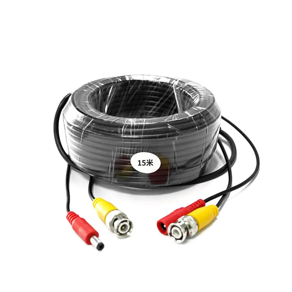 

2018 new BNC DC CCTV Security Camera Video DVR Siamese-type Data Extension Cable Cable 1 m 5 m 10 m 20 m 30 m