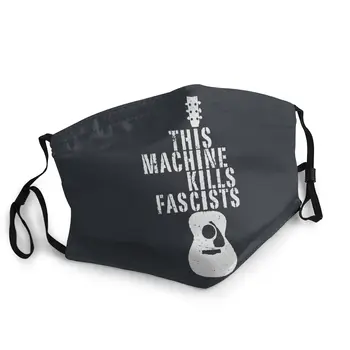 

This Machine Kills Fascists Acoustic Electric Guitars Face Mask Dustproof Mask Protection Respirator Muffle