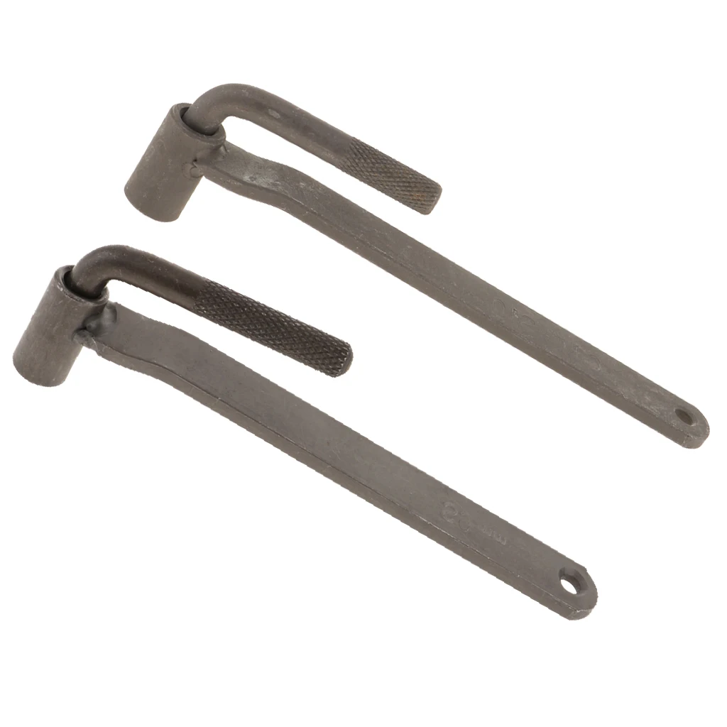 2x 9mm 10mm T shaped Motorcycle Valve Adjust Screw Tools Universal Valve Repair Tools Wrench
