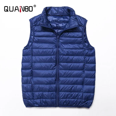 Men's Lightweight Water-Resistant Packable Puffer Vest 2021 new Winter Men Duck Down Vest Coat rab down jacket Down Jackets