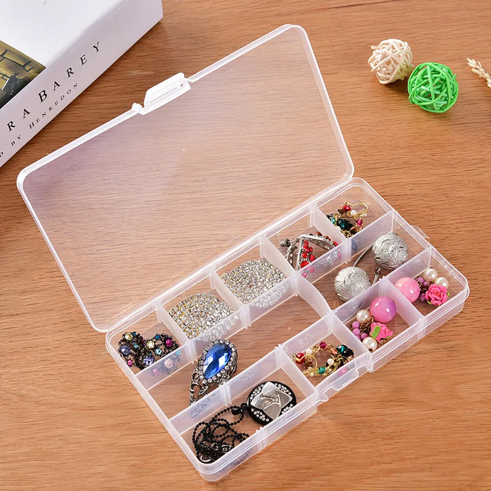 Коробка Maquiagem Professional Completa Penteadeira пустой контейнер для хранения Чехол для ногтей Советы Стразы драгоценные камни#37