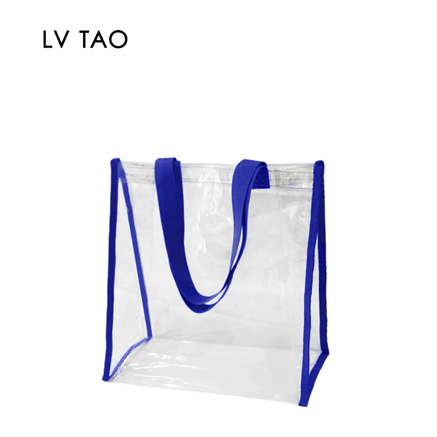 Pack De 2 Bolsas De Playa Transparentes De Plástico Aprobadas Por El