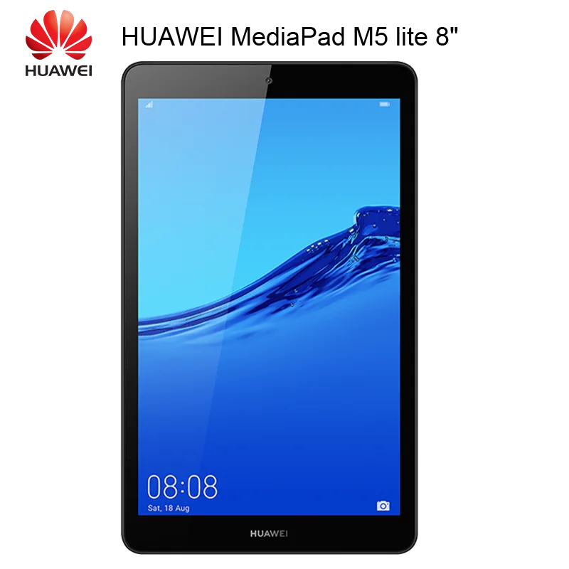 Оригинал HUAWEI MediaPad M5 lite 8 дюймов Kirin 710 CPU Turbo 2 0 GPU Android 9 IPS экран мгновенная