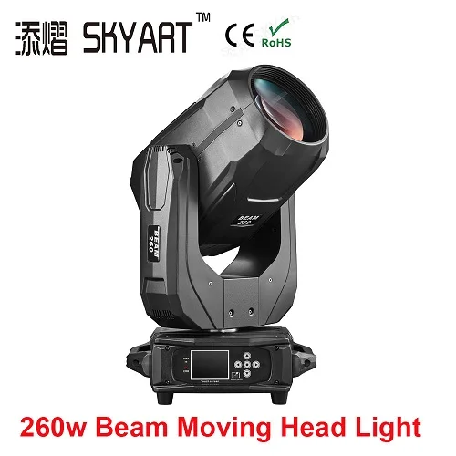 1pc 6 шт./лот Lyre 260 Вт Луч 10r светодиодный движущийся головной свет DMX профессиональная светомузыка - Цвет: 1pc