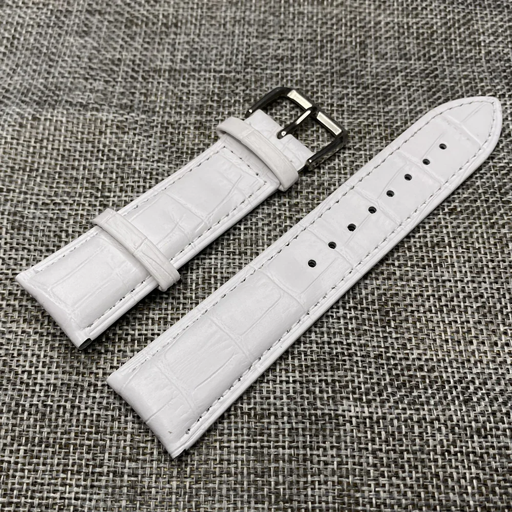 Bracelet Montre Cuir Véritable Universel - Tailles 12mm à 24mm, Multicolore, Dépt. Unisexe