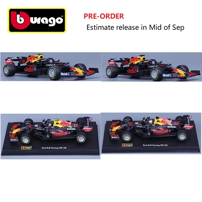 ** Предзаказ Bburago 1:43 2020 F1 формула гоночного Redbull RB16 #11/33 литая модель автомобиля |