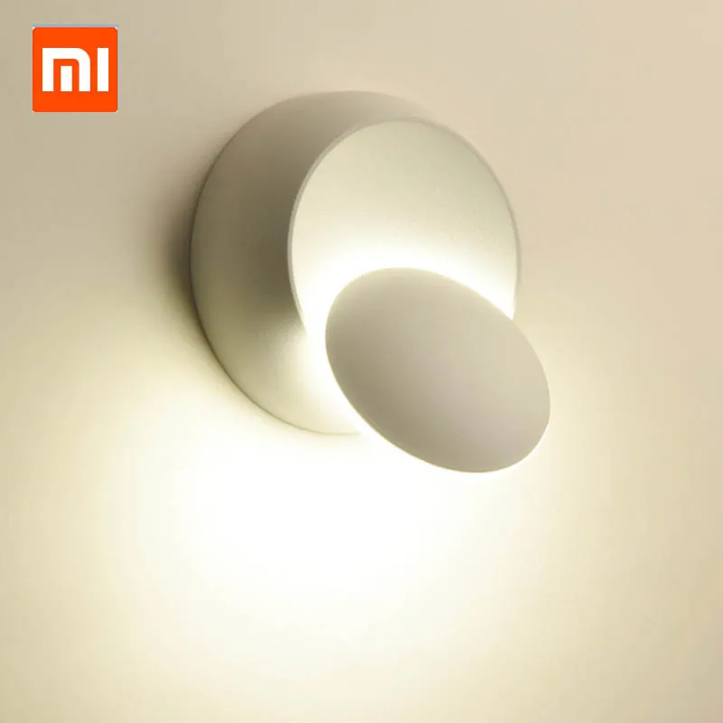 Настенная Светодиодная лампа Xiaomi Mijia современное декоративное бра для спальни