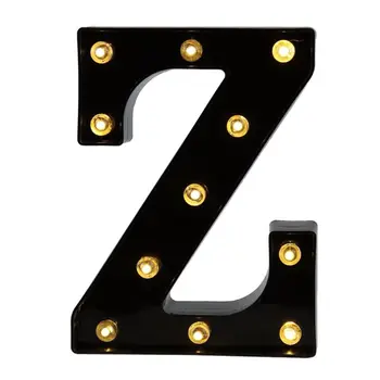 

A-Z Alphabet Decorative Letter Lights Wedding Birthday LED Lights Wall Decor
