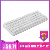 [Переключатель gateron] Obins Anne Pro 2 60% NKRO bluetooth 4,0 type-C RGB Механическая игровая клавиатура