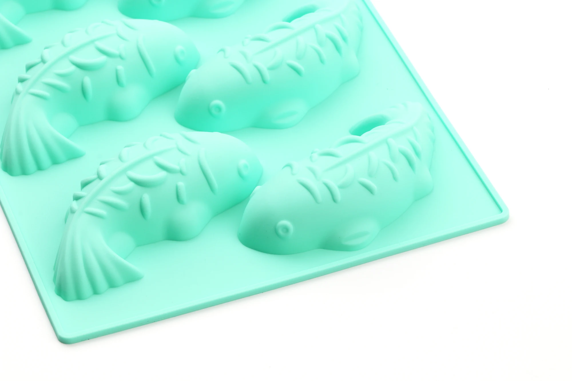 Силиконовая 3D форма для торта, шоколадная форма для желейного пудинга, форма в виде рыбки, инструменты для выпечки, украшение для печенья, формы для выпечки, форма для льда, DIY 3D
