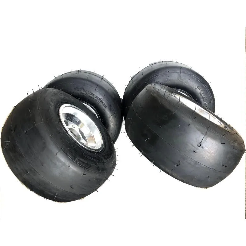 

KARTING tyre wheel DIY Four Wheel GO Kart ATV UTV Buggy Quad 10x4.50-5 Front or 11X7.10-5 Rear tire wheel