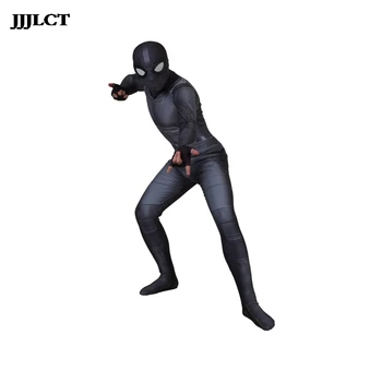 

Cosplay costumeblack cosplay black bodysuit suit jumpsuit superhero halloween costume spider away from home stealth costume