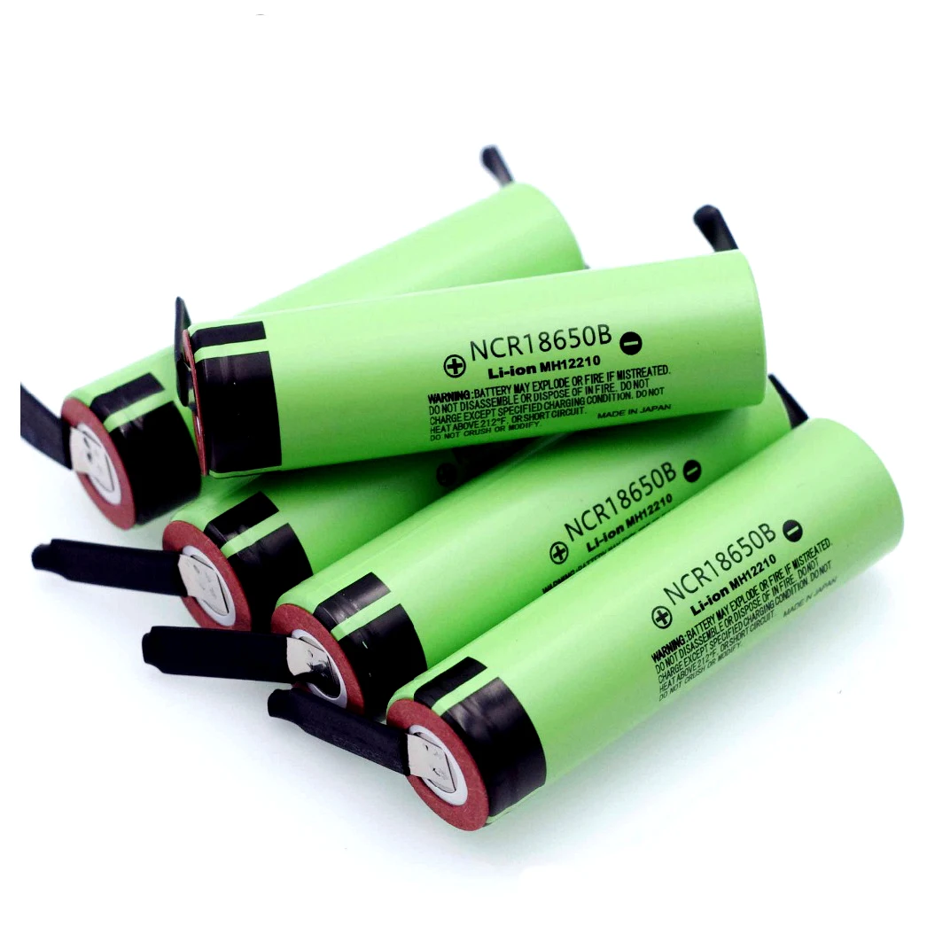 lítio ncr18650b 3.7 v 3400mah 18650