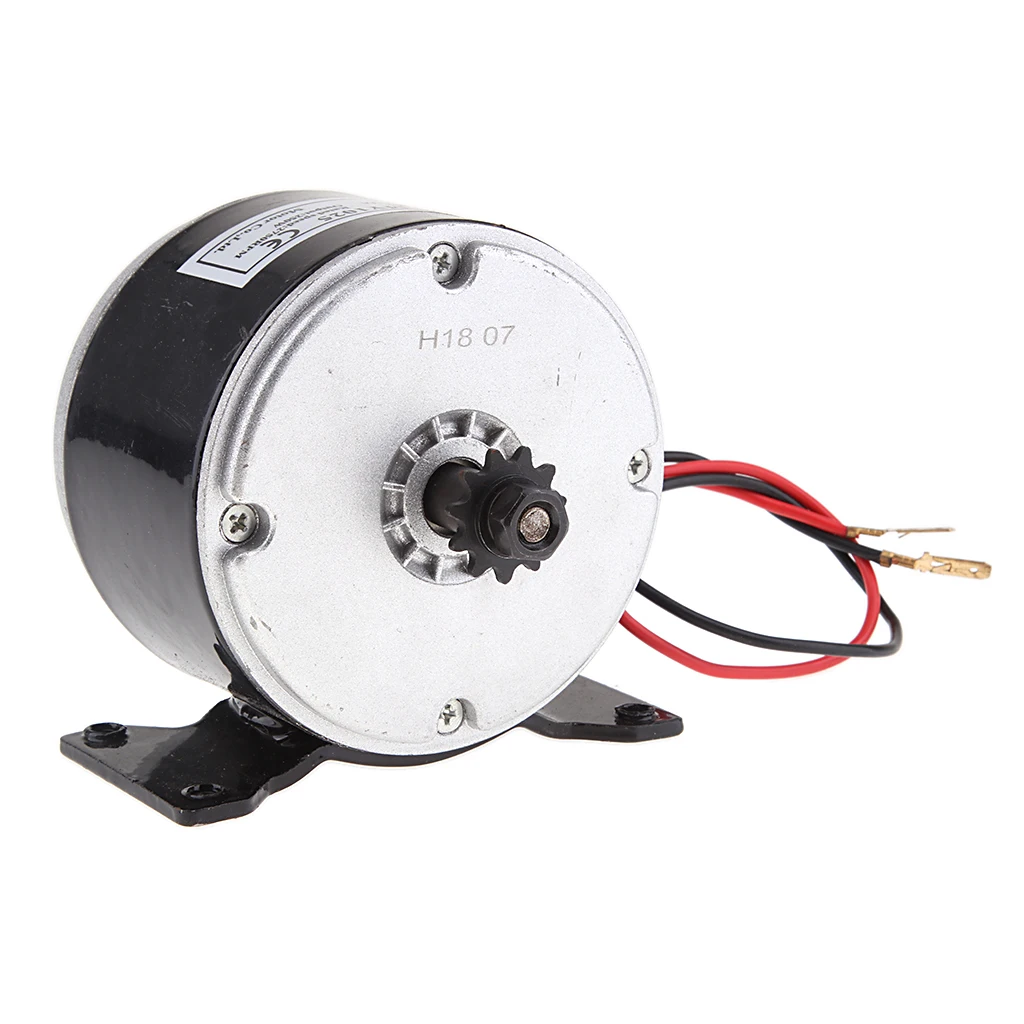 

DC 24V Electric Motor Brushed 250W 2750RPM 2-Wires for E-Bike Scooter
