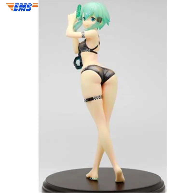 

10" Sword Art Online Statue Anime Sexy Figures Bust Asada Shino Full-Length Portrait 1/6 GK White Pattern Action Model Toy Z2733