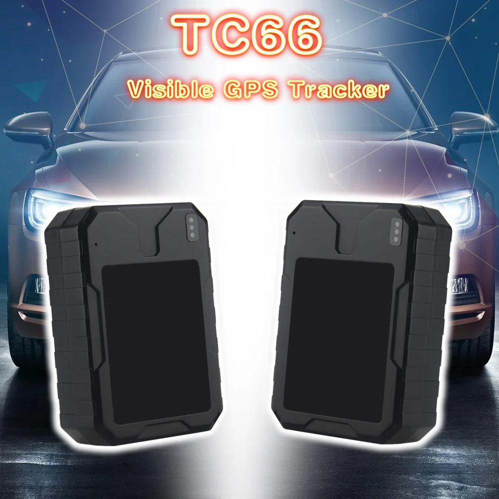 TC66 GPS Tracker Built-in 6000mAh Recycled Battery With Waterproof Design Locator Add Low Power Alarm Intelligent Anti-theft | Автомобили