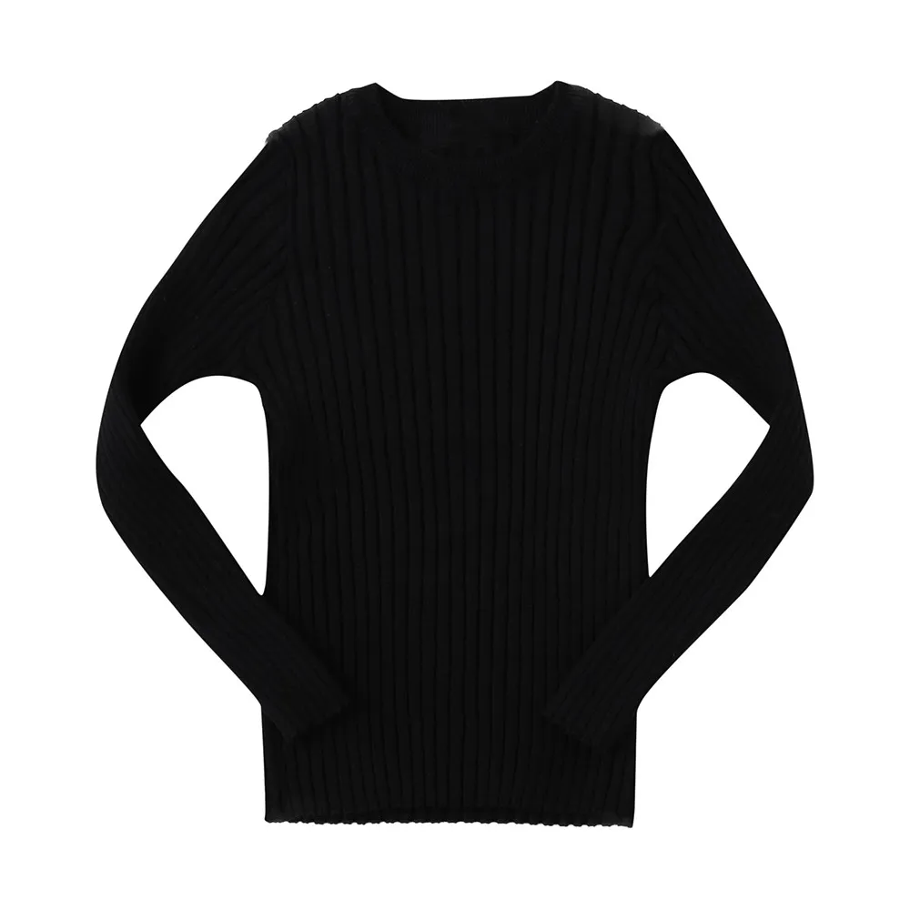 

ONTO-MATO Boys Girls Baby Kids Ribbed Knit Sweater Soft Warm Children's Sweater Pullover Summer Roupa infantil#40