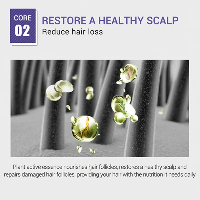 Эффективное восстанавливающее эфирное масло для волос, которое позволяет волосам быстрее расти. Продлеваемые длинные волосы натуральные продукты для выпадения волос