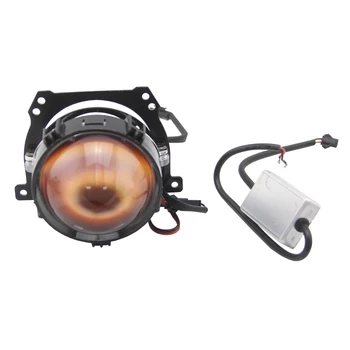

Bedehon 2 PCS RX9 2.5 Inch LHD RHD Bi LED Projector Lens 12V 36W 6000K 6000LM Hi/Lo Beam with External Driver for Sale