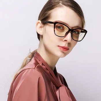 

2020 New TR90 Women's Computer Glasses CP Pin Anti-blue Light Mirror Spring Flat Anti-radiation Goggles To Protect Eyesight